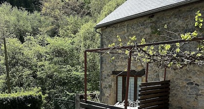 Small Gîte-House on 5 ha property, swimming pool, sauna, gym, horses, donkey