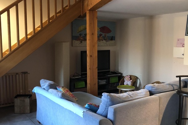 TV, DVD player, books, music library