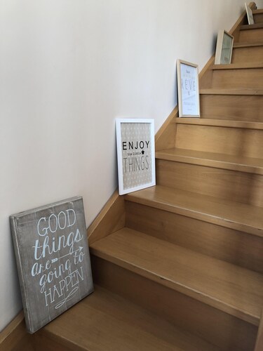 Bright, cozy, air-conditioned, family Apt. 80M2, 3 bedrooms, private garage