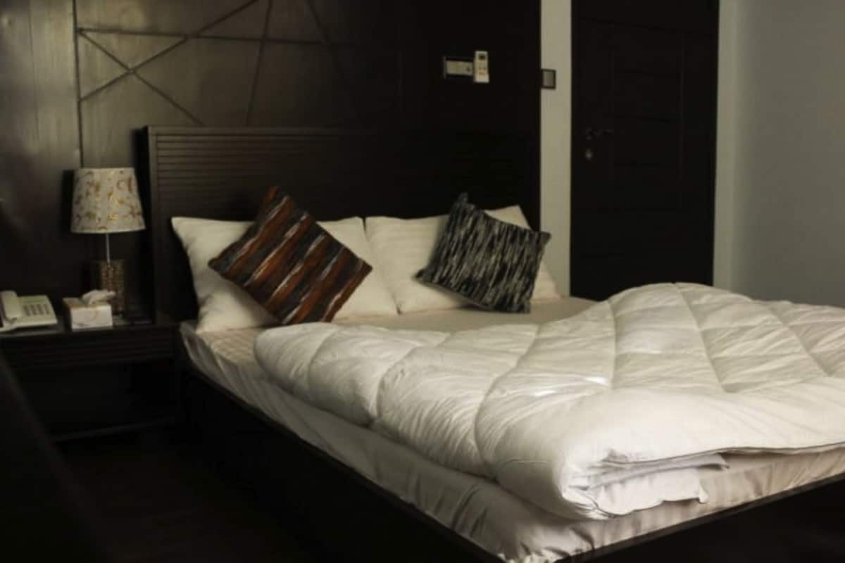 Chambre Standard avec lits jumeaux | Espace de travail pour ordinateur portable, Wi-Fi gratuit