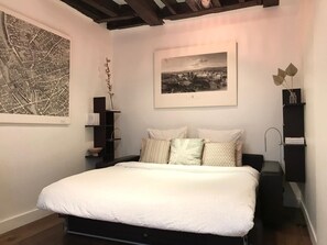 Iron/ironing board, free WiFi, bed sheets - Charming studio Ile Saint Louis PARIS 4 ° ° - Paris (Paris)