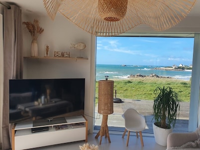 Villa des Courlis, 10 people, beach at your feet