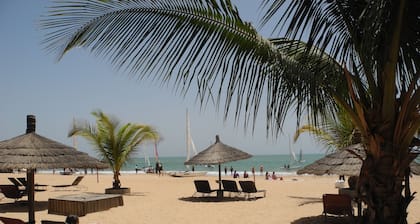 Charmante villa piscine privee( resi. Safari) 100m plage privee tt confort