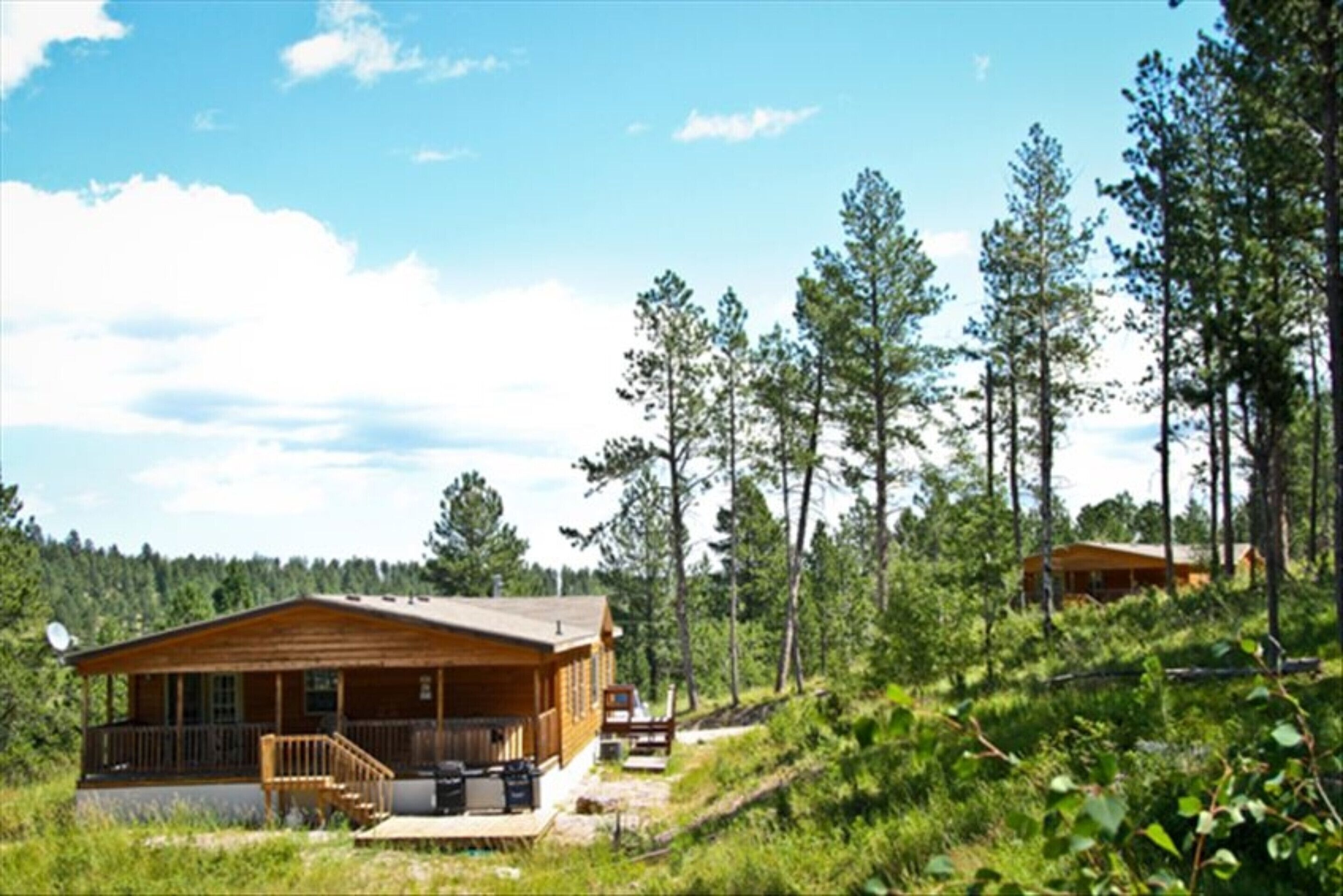  Cozy Aspen Cabin with Private Hot Tub nestled in the Central Black Hills 