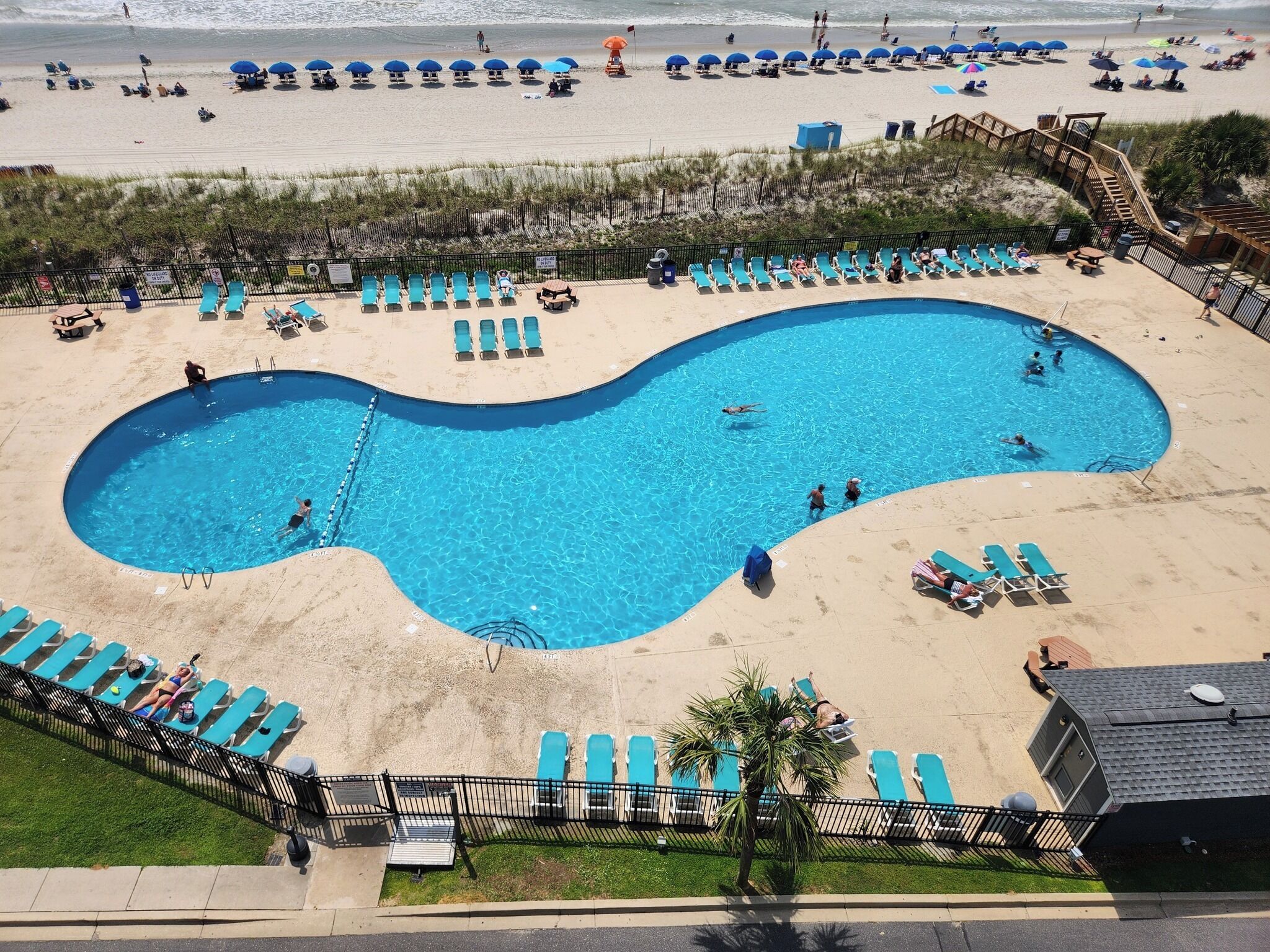 Innenpool, Außenpool