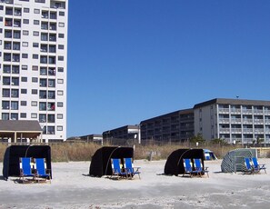 On the beach