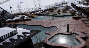 Indoor pool, outdoor pool - Spacious Luxury Two-Bedroom at Grand Lodge at Peak 7! (Breckenridge)