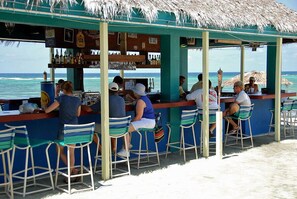 Bar (on property) - Cayman Snuggle Beach - 1 OR 2 Bedrooms right on the Beach! (East End)