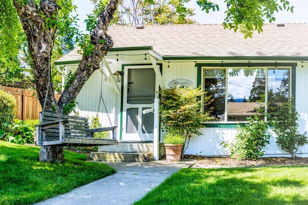 Abigail's Two Bedroom Vacation Cottage here in Ashland, Oregon close to town.