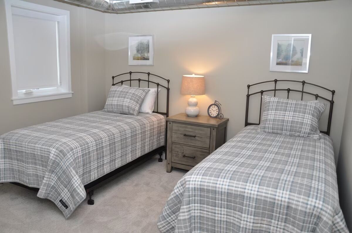 2 soveværelser, strygejern/strygebræt, weekendseng, gratis Wi-Fi