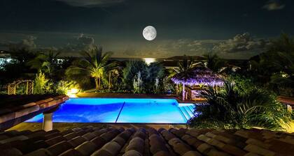 Villa Tropicale and paella party
