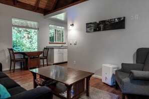 Interior - Newly built deluxe cabins, in a private redwood setting near the Smith River (Hiouchi)
