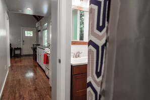 Interior - Newly built deluxe cabins, in a private redwood setting near the Smith River (Hiouchi)