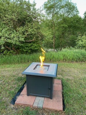 Overnatningsstedets område