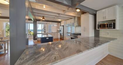 Ocean Front Pool, Beach House pour 10 personnes prĂšs du village