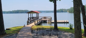 "One-of-a-kind" Lake Martin Property With Large Boat Ramp, Boathouse & Pier