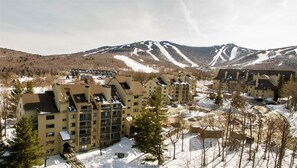 Exterior - Relaxing Mountain Condo Steps from Killington Resort; Views, Pool & Shuttle! (Killington)