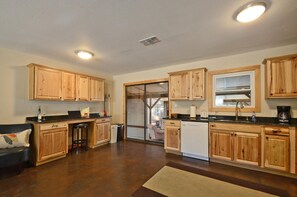 Interior - Updated Country Home One Mile from the Wimberley Square. Pet Friendly. (Wimberley)