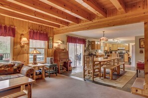 TV connectée, cheminée, jeux vidéo, lecteur de DVD