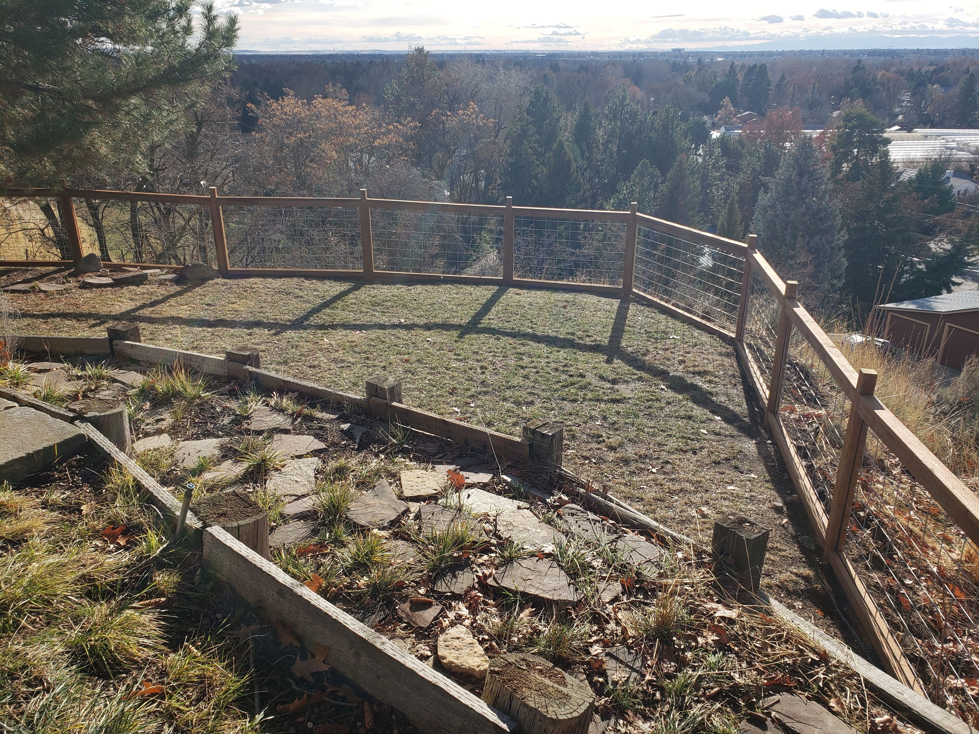 Enceinte de l’hébergement