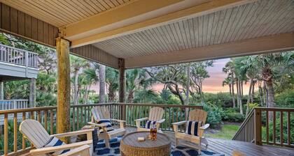 Exclusive Seascape Villa in West Beach Village! Ocean Views- Kiawah Island