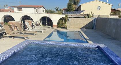 Located one block from Rosarito Beach Hotel, beach, clubs, shops and more...