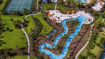 Udendørs pool, opvarmet pool