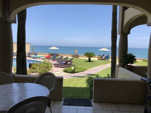 Outdoor dining - Ground Level, On The Beach In Front of 4 surf breaks (San Jose del Cabo)