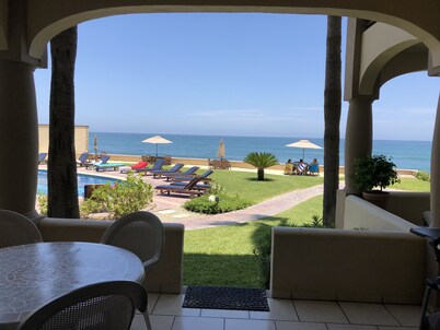 Ground Level, On The Beach In Front of 4 surf breaks