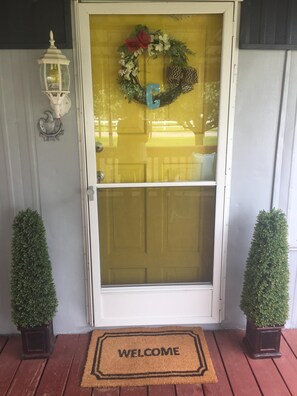 Exterior detail - Sanders Island View Beach Home only 3 blocks to the beach!  (Kingston)