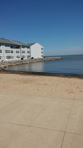 Waterfront Condo located on the shores of Lake Erie in Port Clinton, Ohio.