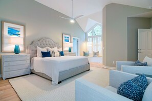 5 bedrooms, iron/ironing board, WiFi, bed sheets