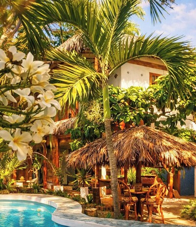 LA POSADA DEL SUECO!
Ocean Front Tropical Guest House, Playas Ecuador