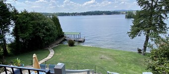 Lake Home, Elite Location Off Hwy 7 So. with Best View on Lake