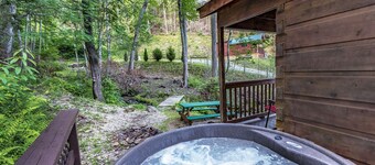 Mountain serenity close to hiking, rafting, fishing and kayaking.  "Coyote Song"