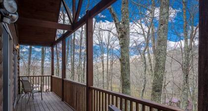 Amazing Cabin w/Firepit, Gametable, Hot Tub, Wifi, Cable