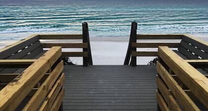 Gorgeous Gulf Front Condo on 30A! Back Porch Opens to Private Beach