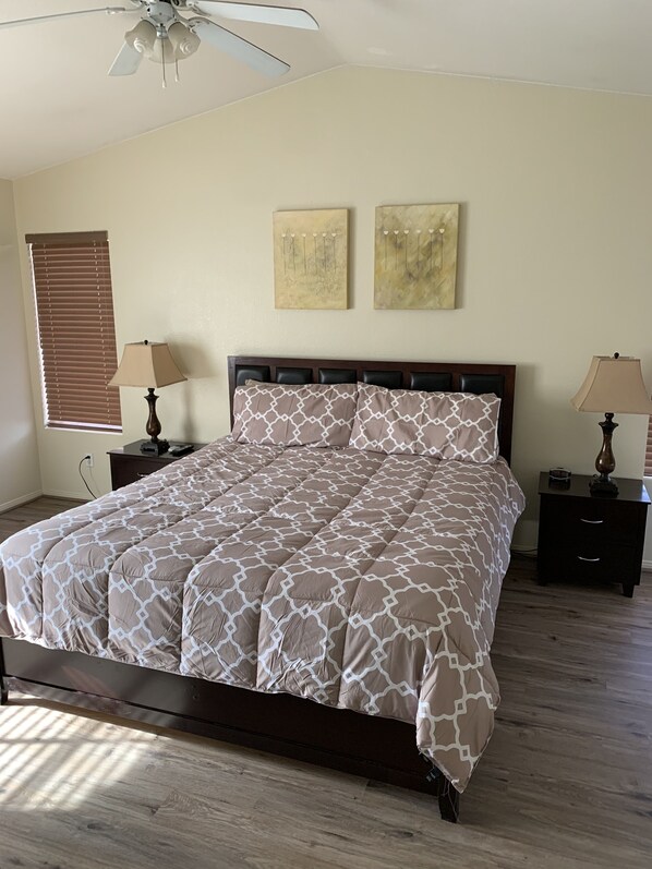 3 bedrooms, iron/ironing board, travel cot, free WiFi