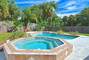 Una piscina climatizada