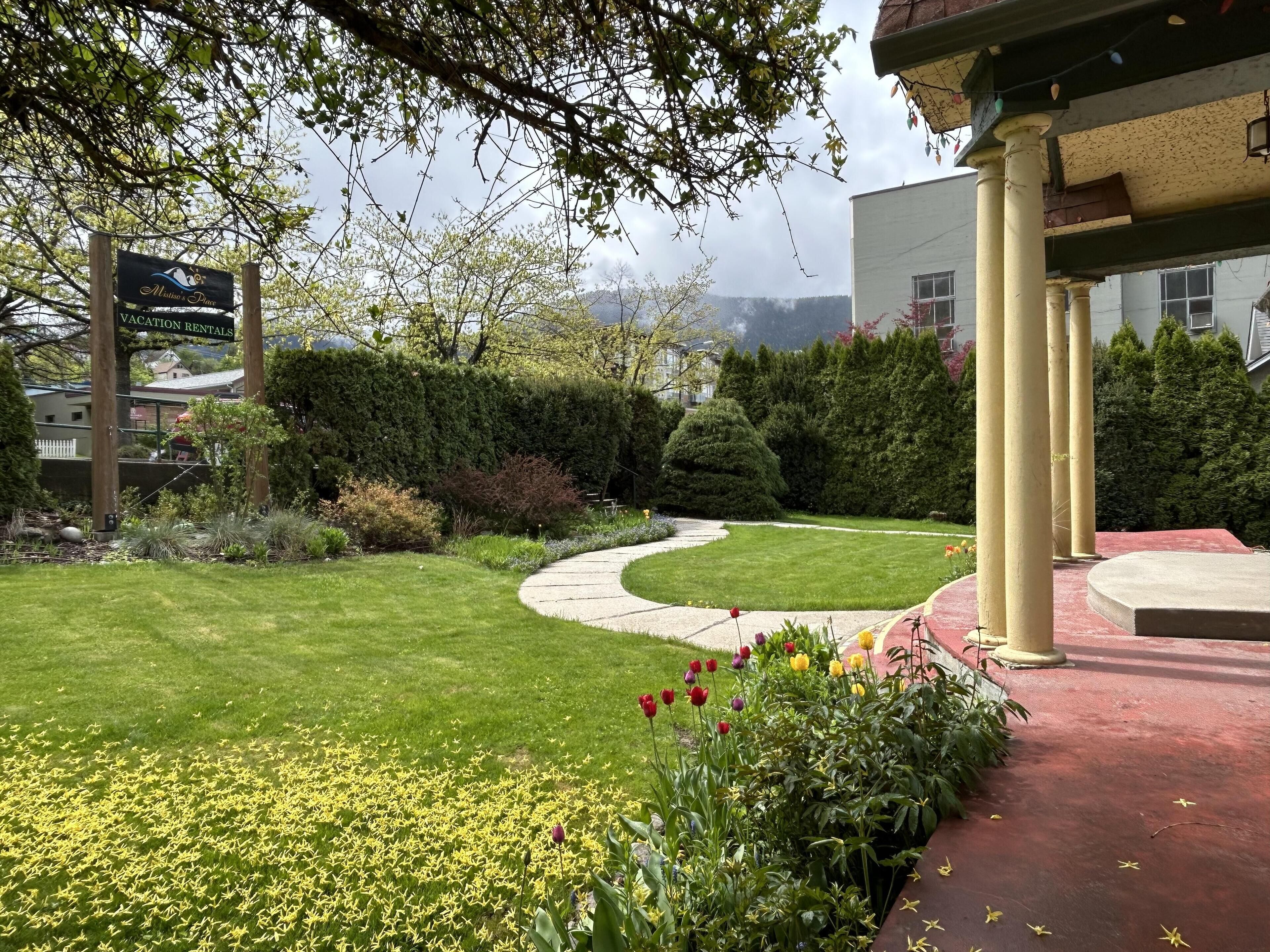 Overnattingsstedets uteområder