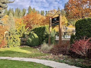Property grounds - Downtown 1BR suite, ground floor, level entry. (Nelson)