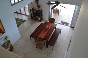Dining - Oceanfront Villa in Private  Residential Area (Groot Santa Martha)