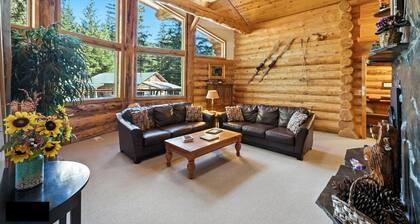 Bear Paw Lodge : Custom-built log home only 4 miles from downtown Seward!