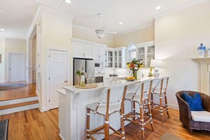 Fridge, microwave, oven, stovetop - Ideal Ocean Point Location- Close to Pool + Beach (Isle Of Palms)