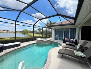 A heated pool - Lely Masters Reserve: Golf, Players club, Private pool, Ultimate comfort! (Naples)