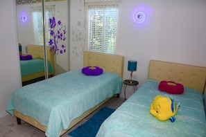 2 habitaciones, internet y ropa de cama