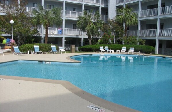 Indoor pool, outdoor pool