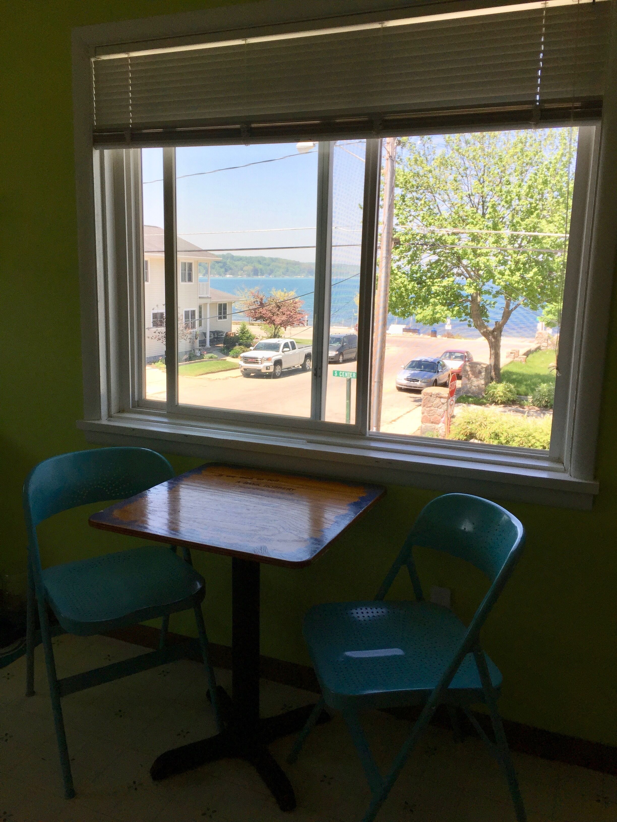 Vue depuis l’hébergement