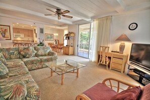 Fernseher, DVD-Player, Stereoanlage