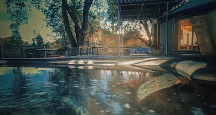 Visit award winning wineries in our valley in tricked out Yurt on the NF River.